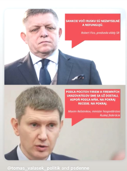 Idiot Fico a rozpravka ako sankcie nefunguju